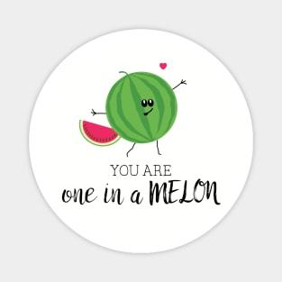 You Are One in a Million Watermelon Fruit Pun Magnet